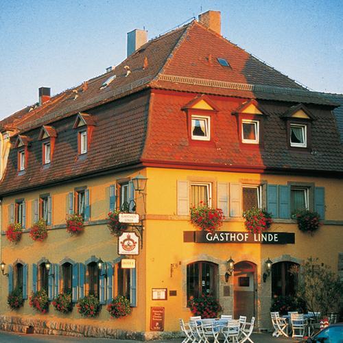 Hotel Gasthof Zur Linde Rothenburg ob der Tauber Exterior foto